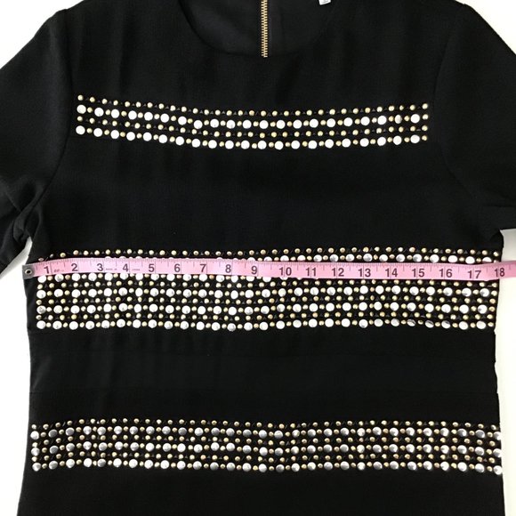 Endless Rose Studded Sheath Shirt Dress Sz M NWOT - Picture 5 of 8